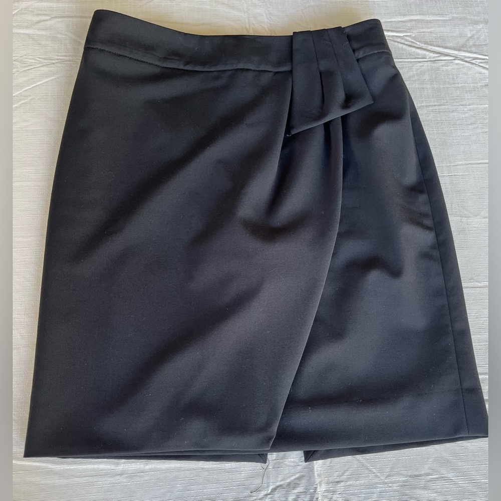 White House Black Market Faux Wrap Skirt
